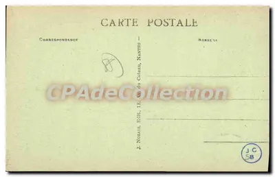 Luçon (Vendée) — Widok basenu publicznego pod śniegiem — J. Nozaïs, Nantes — Rewers
