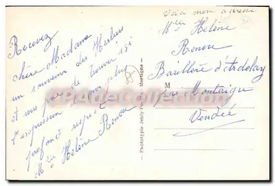 Les Herbiers (Vendée) — Os Moinhos no Monte das Alouettes — Verso