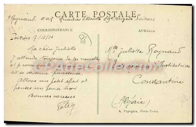 Poitiers (Vienne) — Le Clain i most kolejowy — A.P. — Rewers