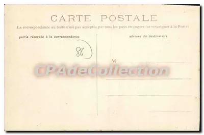 Poitiers — Praça das Armas e Palácio de Justiça — Edit. P.R.P. n°76 — Verso