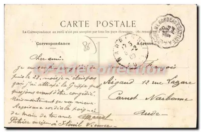Vale do Clain — Vista tirada do Plateau do Porteau — Jules Robuchon, hot., Poitiers - 65 — Verso