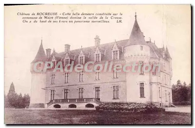 Castelo de ROCREUSE — Castelo localizado na comuna de Mairé (Vienne) — LR