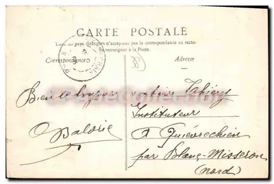 O Rio Rhône em Estressin — Vienne — n°157 — editor C. Colleman & F. Vieux — Verso