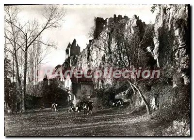 Angles-sur-l'Anglin — Ruínas do castelo feudal do século XII — Editor CIM