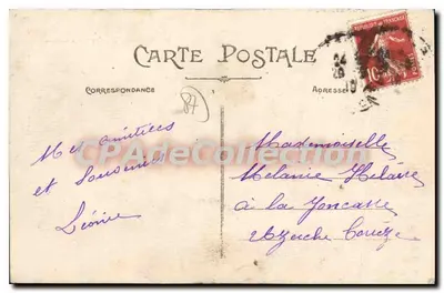 LIMOGES — Plac Jourdan — R. Harari, n°62 — Rewers