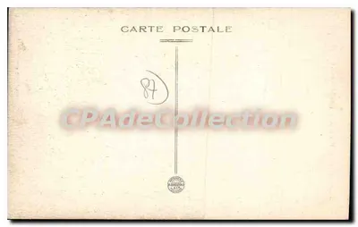 Entrada do Castelo de Chercorat, perto de LE DORAT — Imp. de Sorenaud, Le Dorat — Verso