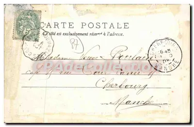 Limoges — Widok panoramiczny — M.T. I.L. — Rewers