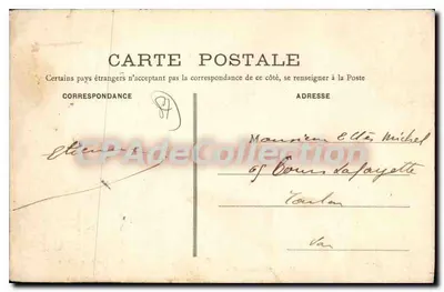Rochechouart — El Castillo — Las Arcadas — Imp. Deymou — Reverso