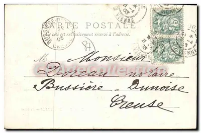 Okręgi Limoges — La Glane — CL. Nouvelles Galeries — Rewers