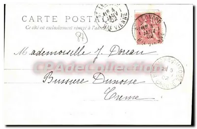 Eymoutiers — Vista General, Puente de Nedde — HAUTE-VIENNE — 140 — Reverso