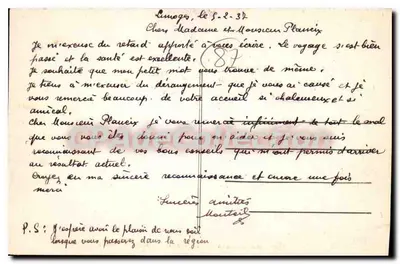 Limeuges — Ogólny widok (Dolina Wiszy) — CPAdeCollection, n° 504 — Rewers
