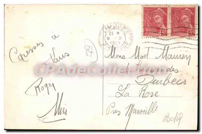 Limoges — Widok panoramiczny — Most św. Marciela — Rewers
