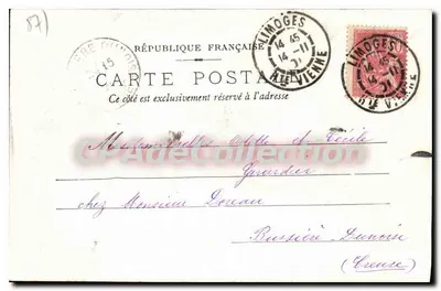 Limoges — Pont Saint-Martial — editor Limoges 4 — Verso