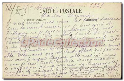 Maurice-sur-Moselle (Vosges) — Ruisseau des Charbonniers — Vista Editor, n° 88/15 — Reverso