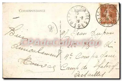 Plombières-les-Bains — Les Moraines — LL. n°47 — Rewers