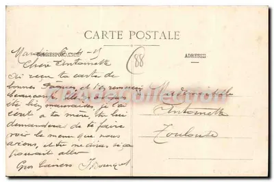 Saint-Rémy - A Igreja — A Guerra nas Vosges 1914-1915, série 10 — Verso