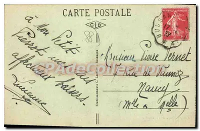 Bussang (Vosges) — Les Grands Hôtels des Sources — Editor C. Lardier — Verso