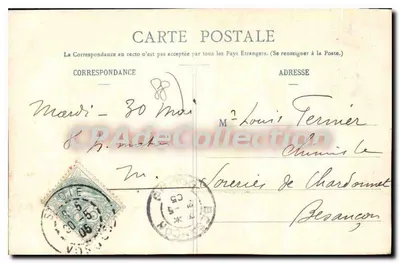 Plainfaing (Vosges) — Vista geral — Imp. Ad. Walck, Saint-Dié, N° 8905 — Verso