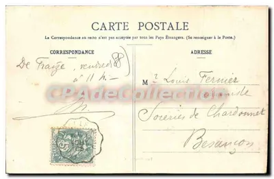 Plainfaing (Vosges) — Les Graviers — J.P. Ad. Weick, Saint-Dié (Dépt. Vosges) N° 8928 - Cl. N. — Verso