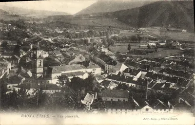 Raon-l'Étape — Vista geral — Ed. Cuny