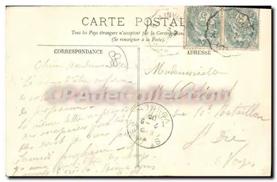 Raon-l'Étape — Vista geral — Ed. Cuny — Verso