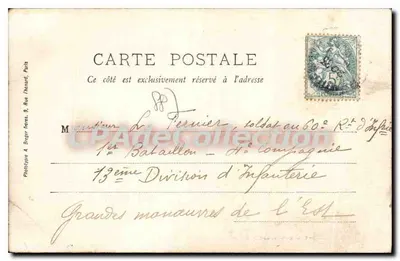 Remiremont — Vista geral tirada do Chalet de la Madeleine — Librairie Monok-Clotta, editora, Remiremont, n°16 — Verso