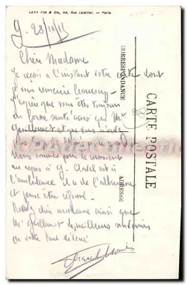 Gérardmer — De Villas van de Xettes — Hotel de la Jamagne — Visé Paris n°10 — Achterkant