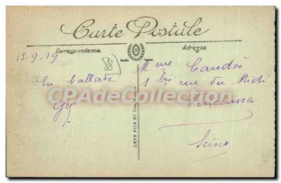 Remiremont — Katedra i Plac Dames — LL. — Rewers