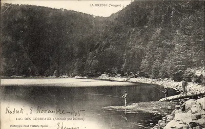 Lago dos Corvos — La Bresse (Vosges) — Fototipo Paul Testart, Epinal