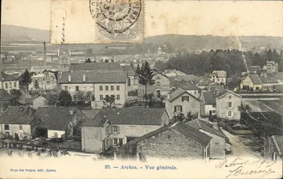 Arches — Vista geral — Bazar dos Vosges, editor, Epinal, n°23