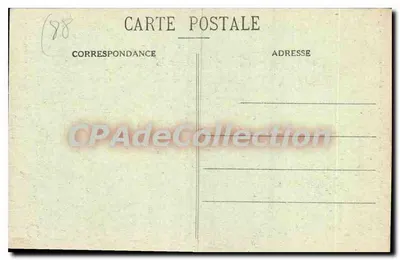 Bruyères-en-Vosges — Fontaine Stanislas — Edição Guerra-Briot, n°44 — Verso