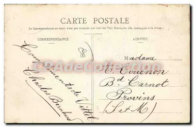 Vittel (Vosges) — Kawiarnia i Kasyno — Wyd. Ad. Wenek, nr 3942 — Rewers