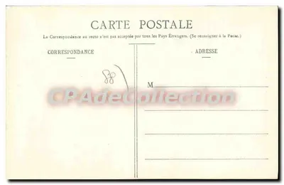 Gérardmer — Katedra — Zbiór A. Largeron, Złożony N. 2854 - Kl. Ad. W. — Rewers