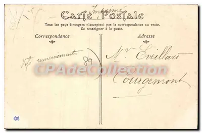 Arcy-sur-Cure — A Cure sob as Grutas — N.D. Poul — Verso