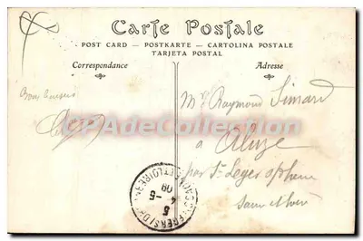Arcy-sur-Cure — Entrada das Grutas — ND Fot. n°30 — Verso