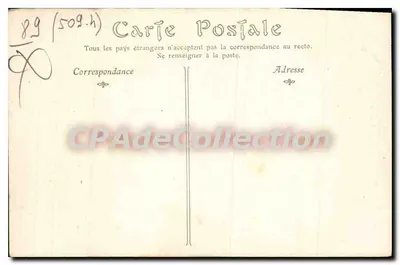 Arcy-sur-Cure — La Cure, het Garage en het Chalet-Restaurant — ND Phot — Achterkant