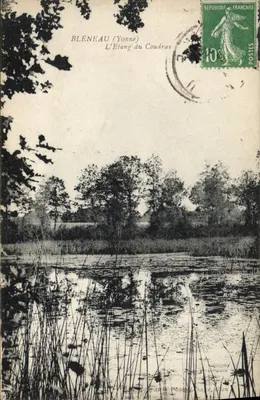 Bléneau (Yonne) — L'Étang du Coudray — Foto L. Sare, Vien