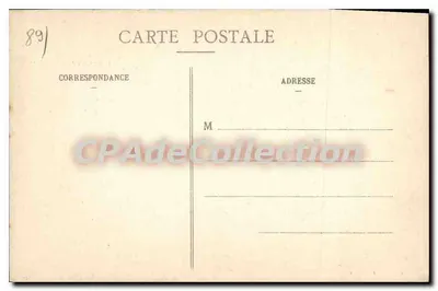 Druyes-les-Belles-Fontaines (Yonne) — Katedra — Kolekcja J. D. Sens — Rewers
