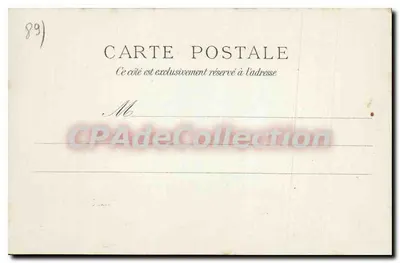 Fourier (Jean-Baptiste-Joseph) — Czynniści sławni z Yonne — seria n°89 — Rewers