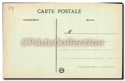 Vermenton (Yonne) — Ogólny widok z zachodu — kolekcja P. Sars, 25. seria — Rewers