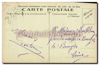 Joigny (Yonne) — Pont e Vista sull'Yonne — Collezione J. D. Seuss — Verso