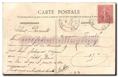 Pierre-Pérthuis — Valle de la Cure, Ruinas de la Vieja Puerta de Entrada — Pothain, librero-editor, Avallon — Reverso