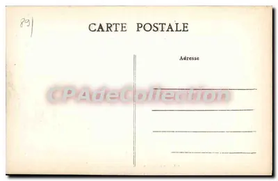 Mailly-le-Château — A Torre do Velho Castelo — Coleção J. Dac — Verso
