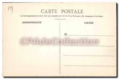 Stare Auxerre — Widok Portalu Świętego Piotra z XVIII wieku — Wydawnictwo Toulé, nr 312 — Rewers