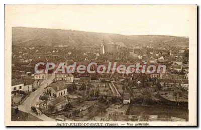 Saint-Julien-du-Sault (Yonne) — Vista geral — Edição J. D. Sens