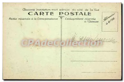 Saint-Julien-du-Sault — Vista tirada de Vauguillain — editor desconhecido, número de série 13 — Verso
