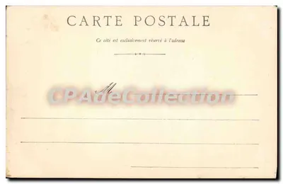 Avallon - Faubourg de Cousin-le-Pont — vue panoramique avec chemin de fer et cheminée fumante — éditeur non identifié — Rewers