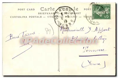 Avallon. Cousin-le-Pont. Le Gour Vallon — ND Fot. nr 54 — Rewers