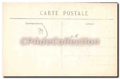 Saint-Florentin (Yonne) — La Place des Fontaines au XVIe siècle — A. Gagoo-Ricard, fot.-edit. — Verso