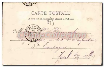 Avallon — Les Fondereaux — editor não visível — Verso